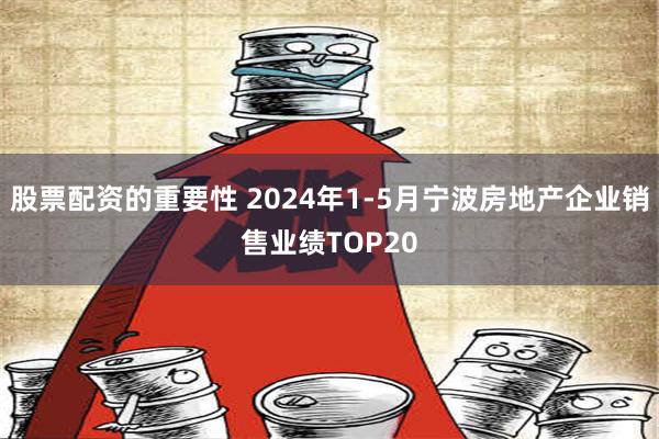 股票配资的重要性 2024年1-5月宁波房地产企业销售业绩TOP20