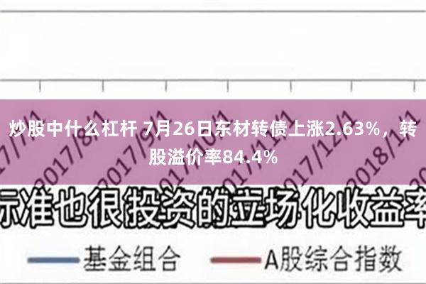 炒股中什么杠杆 7月26日东材转债上涨2.63%，转股溢价率84.4%