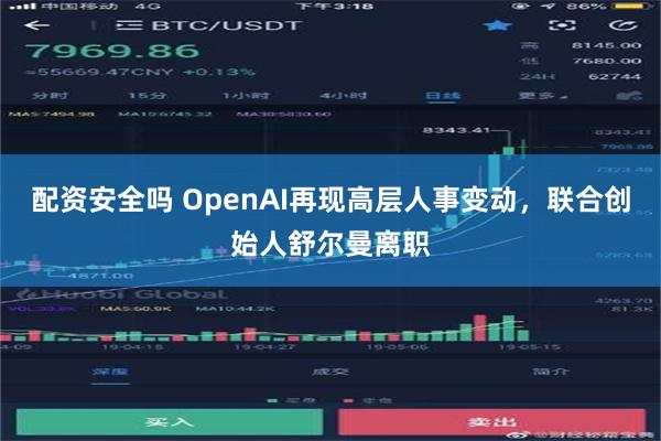 配资安全吗 OpenAI再现高层人事变动，联合创始人舒尔曼离职