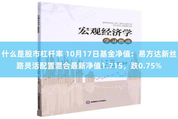 什么是股市杠杆率 10月17日基金净值：易方达新丝路灵活配置混合最新净值1.715，跌0.75%