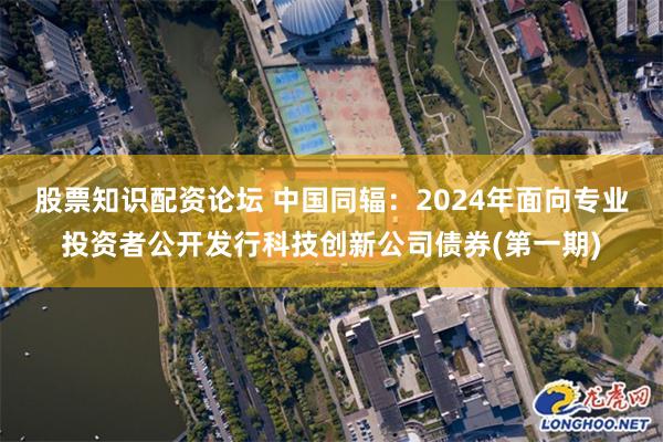 股票知识配资论坛 中国同辐：2024年面向专业投资者公开发行科技创新公司债券(第一期)